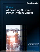 表紙：交流電力システムの世界市場 2026年～2030年
