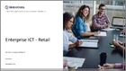 表紙：小売- 企業向けICT