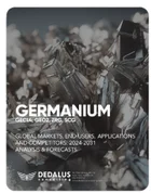 表紙：ゲルマニウム（GeCl4、GeO2、ZRG、SCG）－世界市場、エンドユーザー、用途および競合企業：2024年～2031年の分析と予測