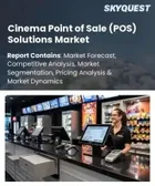 表紙：映画館向けPOSソリューション市場の規模、シェア、および成長分析：ソリューション構成要素別、主要機能別、サービスチャネル別、施設規模別、地域別―2026年から2033年までの業界予測