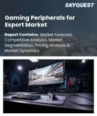 表紙：eスポーツ向けゲーミング周辺機器の市場規模、シェア、成長分析：製品カテゴリー別、接続技術別、センサー／スイッチタイプ別、流通・ブランド別、地域別―2026年～2033年の業界予測