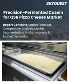 表紙：QSR向けピザ用精密発酵カゼイン市場の規模、シェア、成長分析：製品タイプ別、QSR用途別、流通モデル別、地域別―業界予測2026-2033年