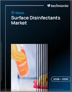 表紙：表面消毒剤の世界市場 2026年～2030年