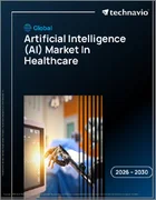 表紙：ヘルスケアにおける人工知能（AI）の世界市場 2026年～2030年