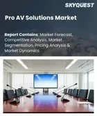 表紙：プロAVソリューション市場の規模、シェア、および成長分析：製品タイプ別、技術別、用途別、エンドユーザー別、流通チャネル別、地域別―2026年～2033年の業界予測