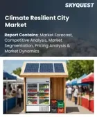 表紙：気候変動に強い都市の市場規模、シェア、および成長分析：ソリューションタイプ別、重点分野別、中核技術別、導入モデル別、エンドユーザー別、地域別―2026年～2033年の業界予測