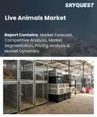 表紙：生体動物市場の規模、シェア、成長分析：動物の種類別、用途別、健康状態・等級別、流通チャネル別、地域別―2026年～2033年の業界予測
