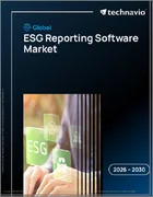 表紙：ESG報告ソフトウェアの世界市場 2026年～2030年
