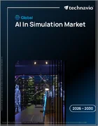表紙：シミュレーションにおけるAIの世界市場 2026年～2030年