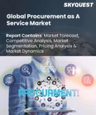 表紙：Procurement as a Service（PaaS）市場の規模、シェア、成長分析：コンポーネント別、組織規模別、最終用途別、地域別―2026年～2033年の業界予測