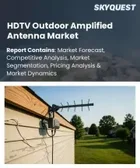 表紙：HDTV屋外用増幅アンテナ市場の規模、シェア、および成長分析：アンテナ設計別、受信範囲別、周波数帯別、増幅器の設置場所別、用途別、販売チャネル別、地域別―2026年～2033年の業界予測