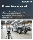 表紙：3Dレーザースキャナー市場の規模、シェア、および成長分析：提供形態別、技術別、測定範囲別、製品タイプ別、用途別、最終用途産業別、地域別―2026年～2033年の業界予測