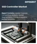 表紙：SSDコントローラ市場の規模、シェア、成長分析：インターフェース別、対応NANDタイプ別、フォームファクタ別、技術別、販売チャネル別、用途別、地域別―2026年～2033年の業界予測