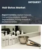 表紙：ヘアボトックス市場の規模、シェア、成長分析：製品タイプ別、主成分別、用途別、流通チャネル別、地域別―2026年～2033年の業界予測