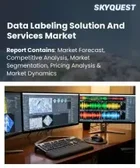 表紙：データラベリングソリューションおよびサービス市場の規模、シェア、成長分析：コンポーネント別、導入形態別、データタイプ別、アノテーションタイプ別、用途別、企業規模別、地域別―2026年～2033年の業界予測
