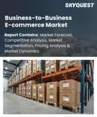 表紙：B2B eコマース市場の規模、シェア、および成長分析：導入形態別、ビジネスモデル別、コンポーネント別、企業規模別、用途別、決済手段別、地域別―2026年～2033年の業界予測