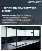 表紙：テクノロジーCADソフトウェア市場の規模、シェア、および成長分析：技術タイプ別、導入モデル別、コンポーネント別、企業規模別、プラットフォーム別、最終用途産業別、地域別―2026年～2033年の業界予測