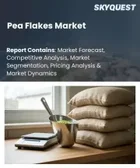 表紙：エンドウ豆フレークの市場規模、シェア、および成長分析：製品タイプ別、性質別、加工方法別、用途別、流通チャネル別、エンドユーザー別、地域別―2026年～2033年の業界予測