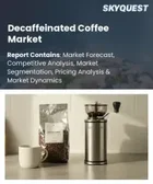 表紙：カフェインレスコーヒー市場の規模、シェア、および成長分析：製品タイプ別、コーヒー豆の種類別、脱カフェイン処理方法別、性質別、焙煎タイプ別、流通チャネル別、エンドユーザー別、地域別―2026年～2033年の業界予測