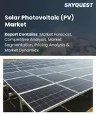表紙：太陽光発電（PV）市場の規模、シェア、および成長分析：技術別、系統連系型別、用途別、コンポーネント別、設置タイプ別、エンドユーザー別、販売チャネル別、地域別―2026年～2033年の業界予測