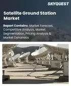 表紙：衛星地上局市場の規模、シェア、および成長分析：構成要素別、周波数帯別、用途別、エンドユーザー別、地域別―2026年～2033年の業界予測