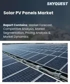 表紙：太陽光発電パネル市場の規模、シェア、および成長分析：技術タイプ別、系統連系別、設置タイプ別、架台構造別、セルタイプ別、出力別、地域別―2026年～2033年の業界予測