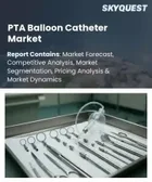 表紙：PTAバルーンカテーテル市場の規模、シェア、および成長分析：製品タイプ別、バルーン素材別、用途別、エンドユーザー別、バルーン径別、技術別、地域別―2026年から2033年までの業界予測