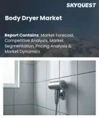 表紙：ボディドライヤー市場の規模、シェア、成長分析：製品タイプ別、技術別、用途別、動作モード別、流通チャネル別、エンドユーザー別、地域別―2026年～2033年の業界予測