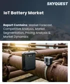 表紙：IoT用バッテリー市場の規模、シェア、成長分析：バッテリータイプ別、充電方式別、用途別、接続方式別、最終用途産業別、容量別、地域別―2026年～2033年の業界予測