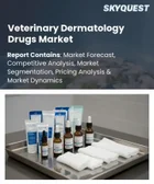 表紙：獣医皮膚科用医薬品の市場規模、シェア、および成長分析：薬剤クラス別、投与経路別、動物種別、適応症別、流通チャネル別、エンドユーザー別、地域別―2026年～2033年の業界予測