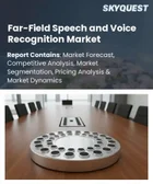 表紙：ファーフィールドスピーチ認識および音声認識市場の規模、シェア、および成長分析：技術別、構成要素別、導入形態別、デバイスタイプ別、用途別、エンドユーザー別、地域別―2026年～2033年の業界予測