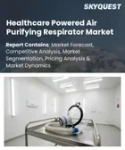 表紙：医療用動力式空気浄化呼吸器市場の規模、シェア、および成長分析：製品タイプ別、構成部品別、用途別、エンドユーザー別、地域別―2026年～2033年の業界予測