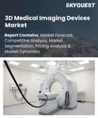 表紙：3D医用画像デバイス市場規模、シェア、および成長分析：装置タイプ別、画像診断技術別、携帯性別、構成部品別、用途別、エンドユーザー別、地域別―2026年～2033年の業界予測