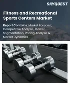 表紙：フィットネスおよびレクリエーションスポーツセンターの市場規模、シェア、成長分析：センターのカテゴリー別、収益化モデル別、年齢層別、地域別―2026年～2033年の業界予測