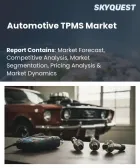 表紙：自動車用TPMS市場の規模、シェア、および成長分析：技術タイプ別、構成部品別、車両用途別、地域別―2026年～2033年の業界予測