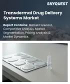表紙：経皮薬物送達システムの市場規模、シェア、および成長分析：製品タイプ別、用途別、技術分野別、エンドユーザー別、流通チャネル別、地域別―2026年～2033年の業界予測