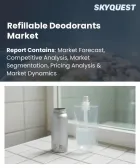 表紙：詰め替え式デオドラント市場の規模、シェア、および成長分析：製品タイプ別、素材タイプ別、流通チャネル別、エンドユーザー別、地域別―2026年～2033年の業界予測