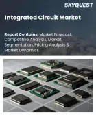 表紙：集積回路（IC）市場の規模、シェア、および成長分析：製品タイプ別、構成要素別、技術別、ウエハーサイズ別、最終用途産業別、地域別―2026年～2033年の業界予測