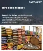 表紙：鳥用飼料市場の規模、シェア、成長分析：製品形態・原材料別、対象鳥類別、販売チャネル別、地域別―2026年～2033年の業界予測
