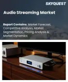 表紙：オーディオストリーミング市場の規模、シェア、および成長分析：ストリーミングコンテンツ形式別、収益化モデル別、デバイスアクセスプラットフォーム別、エンドユーザー層別、地域別―2026年～2033年の業界予測