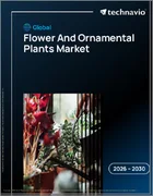 表紙：花と観賞用植物の世界市場 2026年～2030年