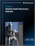 表紙：廃熱回収の世界市場 2026年～2030年