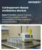 表紙：カルバペネム系抗生物質の市場規模、シェア、および成長分析：薬剤別、適応症別、流通経路別、エンドユーザー別、地域別―2026年～2033年の業界予測