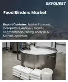 表紙：食品用結合剤市場の規模、シェア、および成長分析：製品タイプ別、原料別、用途別、機能別、エンドユーザー別、流通チャネル別、地域別―2026年～2033年の業界予測