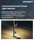 表紙：コネクテッド・スマート街路灯市場の規模、シェア、および成長分析：提供サービス別、接続技術別、用途別、エンドユーザー別、設置形態別、照明技術別、地域別―2026年～2033年の業界予測