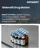 表紙：シルデナフィル医薬品市場の規模、シェア、および成長分析：適応症別、剤形別、流通経路別、エンドユーザー別、製品タイプ別、地域別―2026年～2033年の業界予測