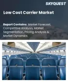 表紙：格安航空会社（LCC）の市場規模、シェア、および成長分析：フライト種別、航空機種別、予約チャネル別、サービス種別、旅行者タイプ別、地域別―2026年～2033年の業界予測