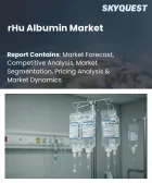 表紙：rHuアルブミン市場の規模、シェア、および成長分析：製品タイプ別、用途別、発現システム別、エンドユーザー別、グレード別、流通チャネル別、地域別―2026年～2033年の業界予測