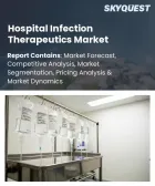 表紙：院内感染治療薬市場の規模、シェア、および成長分析：薬剤クラス別、感染症適応症別、投与経路別、流通チャネル別、地域別―2026年～2033年の業界予測