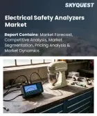 表紙：電気安全アナライザー市場の規模、シェア、および成長分析：フォームファクター別、試験パラメータ種類別、製品モダリティ別、出力電圧範囲別、エンドユーザー産業別、地域別―2026年～2033年の業界予測
